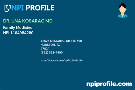 Dr. Una Kosarac, MD, Houston, TX 